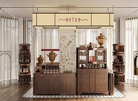 Чайная в Парке Горького